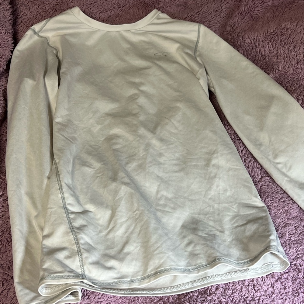 White Champions Athletic Long Sleeve